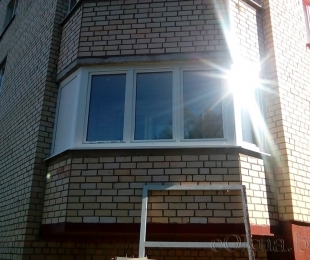 Балконная рама из ПВХ. Марьина Горка. №12