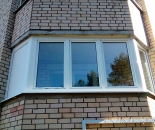 Балконная рама из ПВХ. Марьина Горка. №5