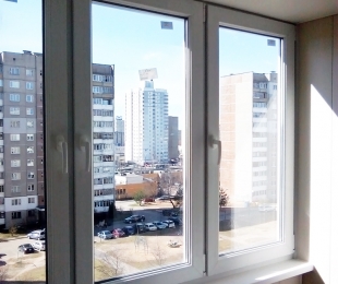 Балконная рама из ПВХ. Марьина Горка. №1