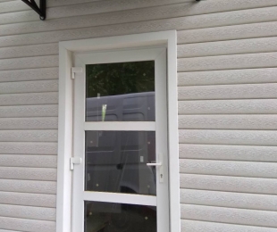 Двери ПВХ входные. №5